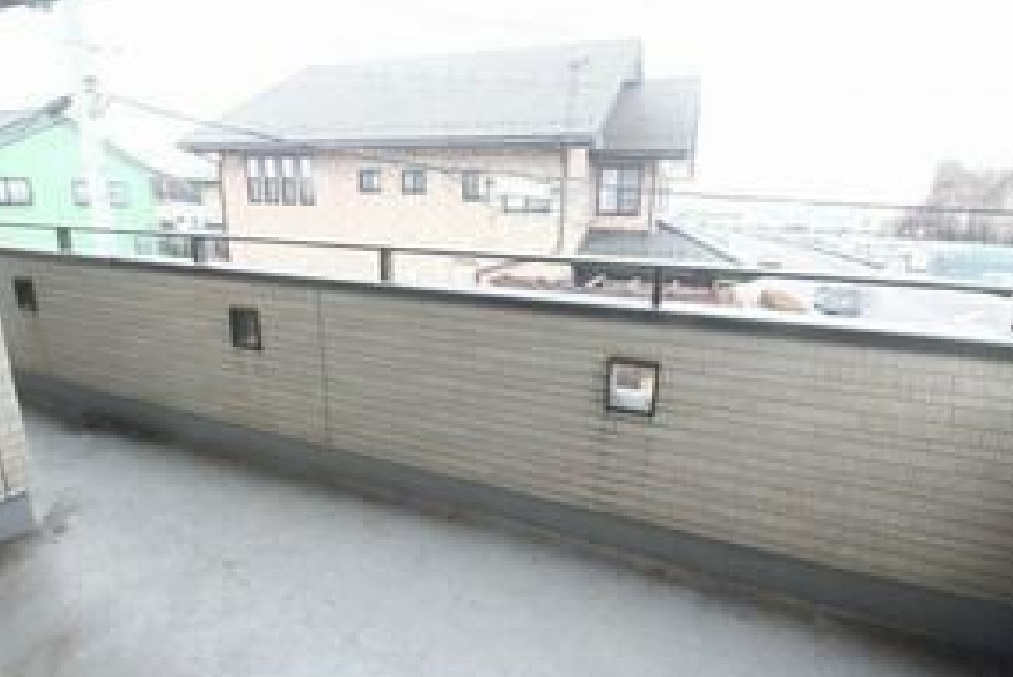売戸建　小山市西城南のバルコニー