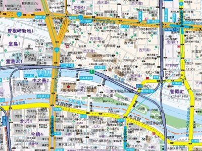 【地図】 | エステムプラザ梅田EAST