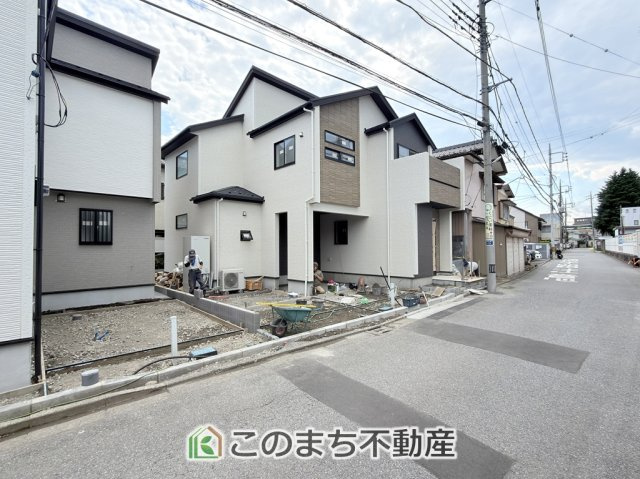 ブルーミングガーデン宇都宮市清住3丁目の前面道路含む現地写真|前面道路含む現地写真