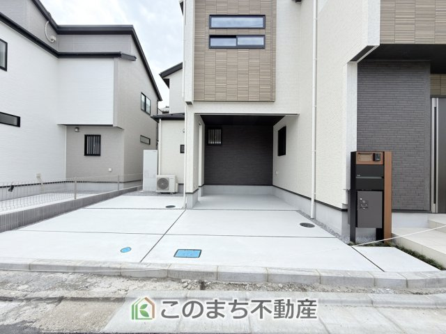 ブルーミングガーデン宇都宮市清住3丁目の駐車場|カースペースは並列２台分ございます！