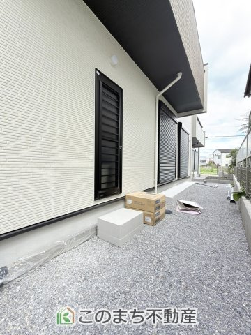 ブルーミングガーデン宇都宮市清住3丁目の庭|お庭でご家族や友人を招いてＢＢＱもできますね！お子様の水遊びにもぴったりです☆