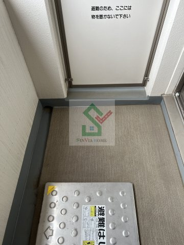 フレイムタウアのバルコニー