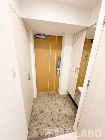 スプランディッドあびこ駅前DUEの玄関