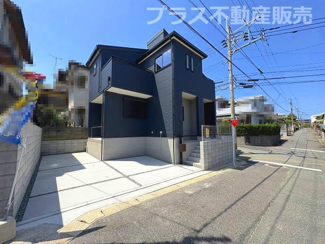 【外観】 | 福岡市東区香椎5丁目　1号棟（全1棟）【仲介手数料無料・0円】 | 建築中の物件は、お近くのモデルハウスも一緒にご覧頂けます。