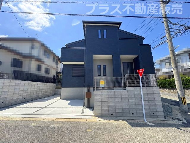 【外観】 | 福岡市東区香椎5丁目　1号棟（全1棟）【仲介手数料無料・0円】 | 現地写真。同じ物件を見るなら、プラス不動産販売にお任せ下さい。