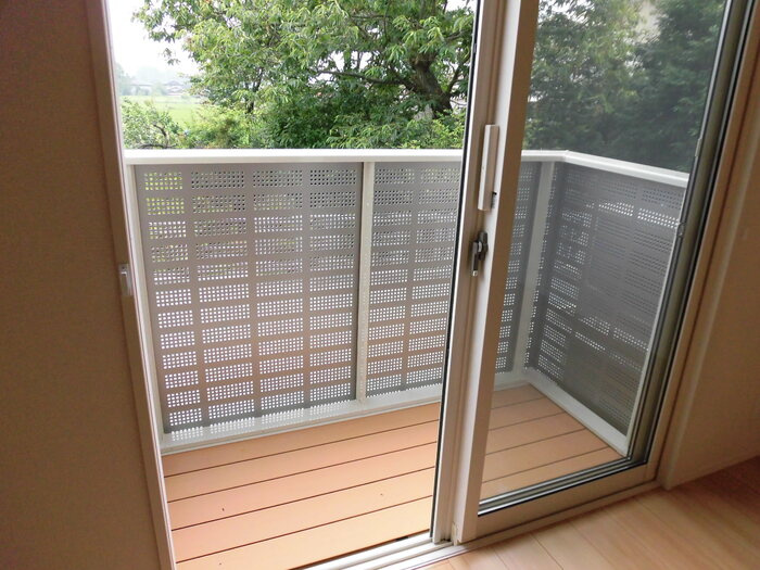 ポワール　Ｋのバルコニー