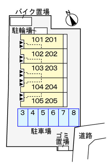 【区画図】 | シンフォニーNAKANOⅡ