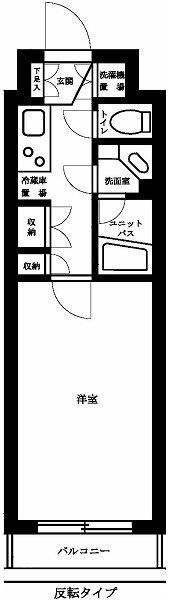ルーブル都立家政の間取り|間取りです。