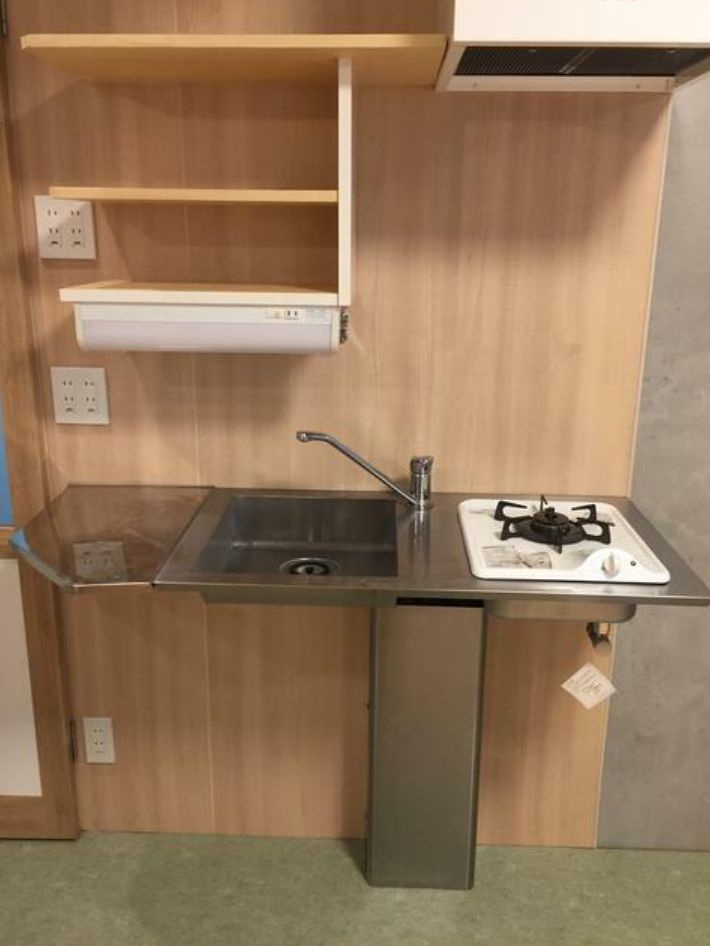 天空ＭＵＲＡのキッチン|一口コンロ　（同一仕様写真）