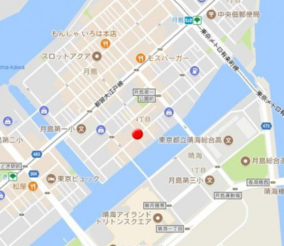 【地図】 | Zeela月島（ジーラ月島）