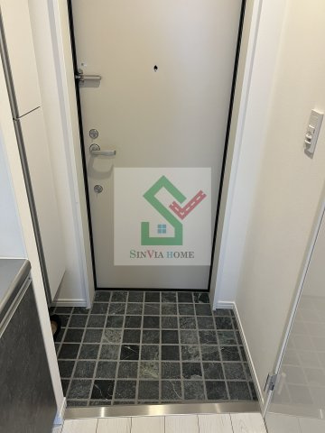 ベルシードステアー武蔵関の玄関