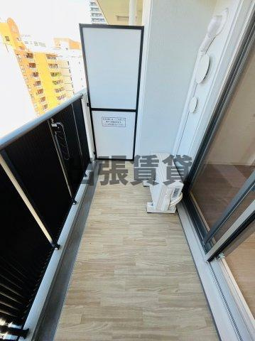 仲介手数料0円プレサンス伏見アーバンベースのバルコニー