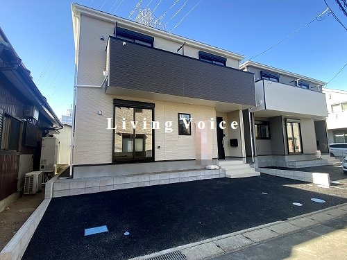 【外観】 | 【仲介手数料０円】平塚市四之宮第27　新築一戸建て　1号棟　全2棟 | 2号棟　平塚市四之宮第27　新築一戸建て　全2棟