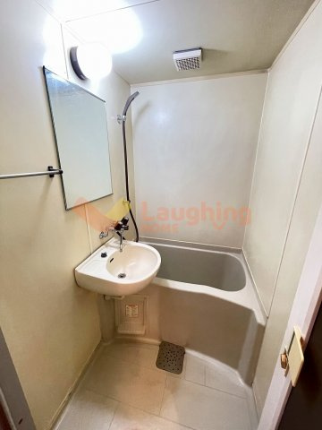 パンシオンヴィラ久留米C棟の浴室|きれいなお風呂です