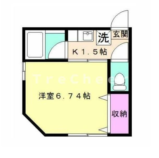 【間取り】 | ハイツ東坂下