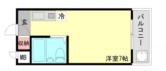【間取り】 | リッチライフ伊川谷Ⅱ