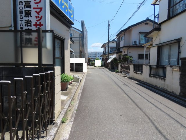 鶴ヶ島市下新田売地の前面道路含む現地写真