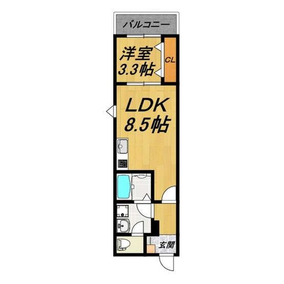 【間取り】 | LE COCON 鳴海