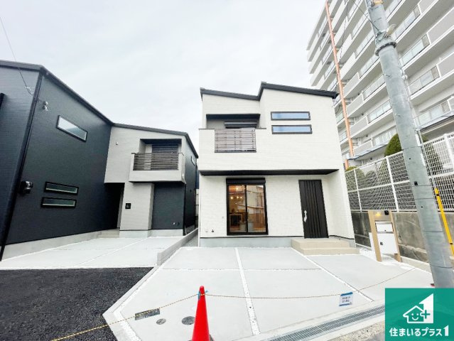 神戸市垂水区塩屋町　第1期　新築一戸建ての外観|お客様に長く安心して住んでいだだける事にこだわった家づくり！住んでからのアフターサービスにもしっかりと取り組んでいます！