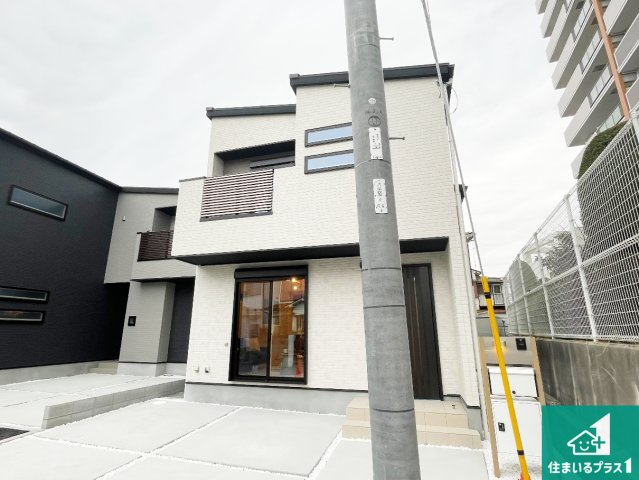 神戸市垂水区塩屋町　第1期　新築一戸建ての外観|安心の10年保証！外観を美しく保ち、雨水で汚れを落とします！気になることがありましたら、お気軽にお問い合わせください！