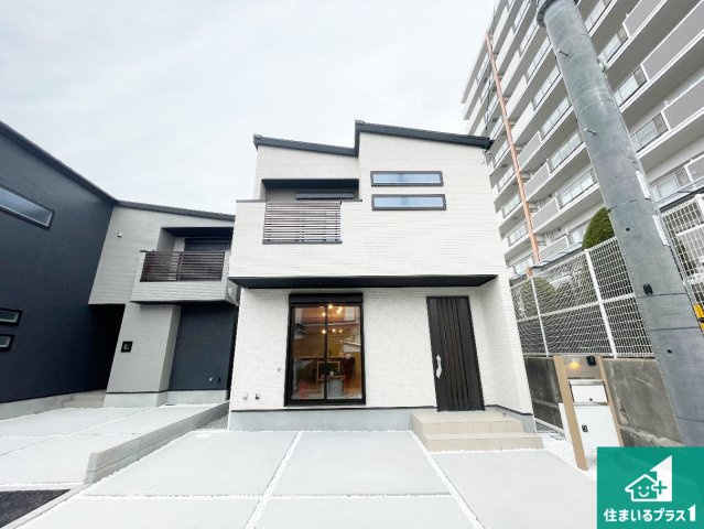 神戸市垂水区塩屋町　第1期　新築一戸建ての外観|お客様に長く安心して住んでいだだける事にこだわった家づくり！住んでからのアフターサービスにもしっかりと取り組んでいます！