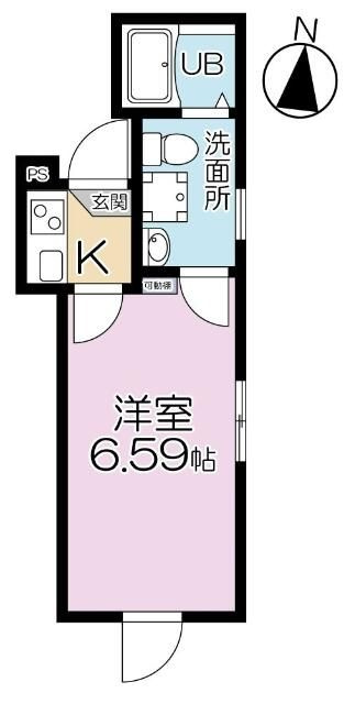 ｅｎｎ江北の間取り