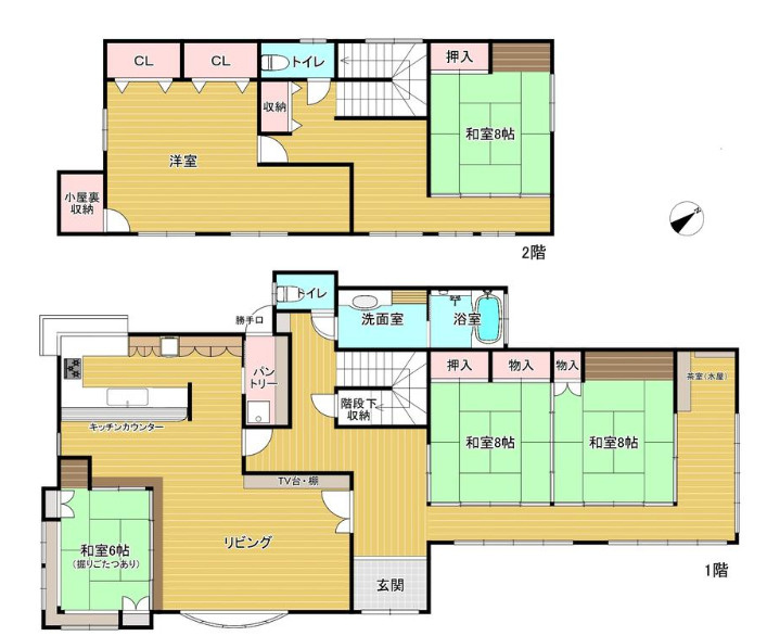 太田市 藪塚町（藪塚駅） 2階建 ４ＳＬＤＫ