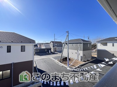 【展望】 | CRADLEGARDEN結城市結城第43　6号棟 | バルコニーからの眺めです！
