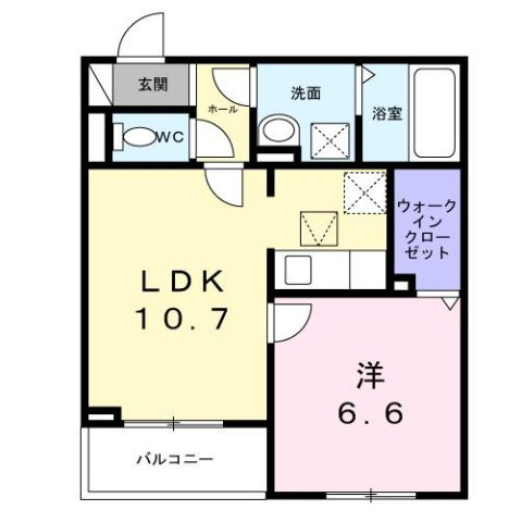 ヒカルサ明石土山の間取り