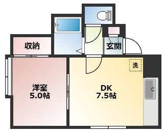 【間取り】 | 【CP対象】フロスティ北19A | 間取りです