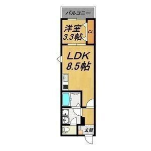 【間取り】 | LE COCON 鳴海