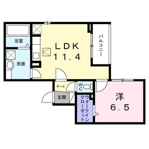 ヒカルサ明石土山の間取り