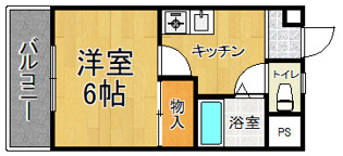 ロイヤル立川の間取り