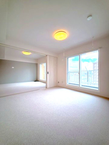 朝日プラザ東札幌Ⅲの洋室