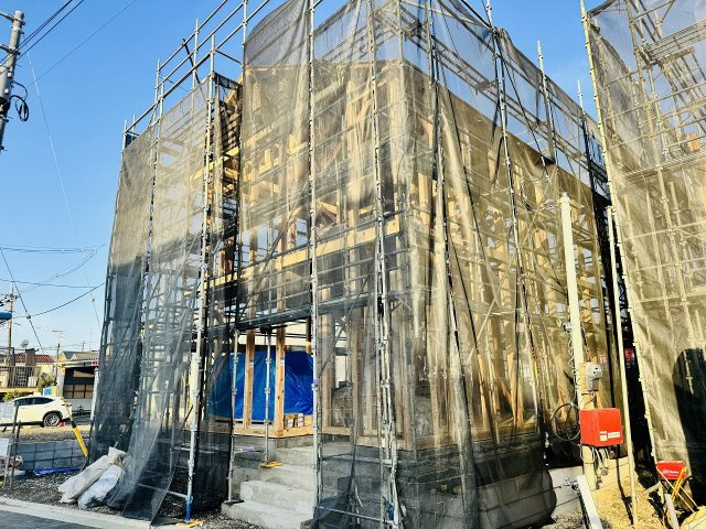 八王子市　泉町　新築一戸建て　２６期の外観|～太陽光パネル搭載　省エネ性能認定　スーパー・コンビニ・ドラッグストア徒歩圏～