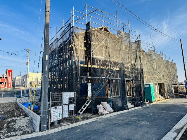 八王子市　泉町　新築一戸建て　２６期の外観|～太陽光パネル搭載　省エネ性能認定　スーパー・コンビニ・ドラッグストア徒歩圏～