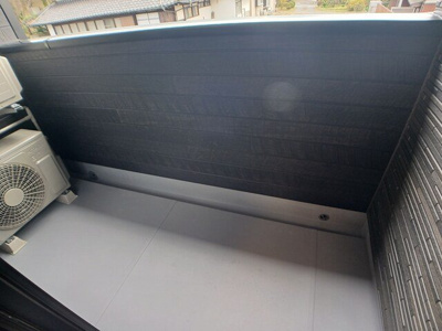 【バルコニー】 | 仲介手数料0円！初期費用最安！エスポワール馬場 | 暖かな日差しのふりそそぐバルコニー