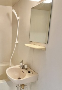 ボナールの洗面所