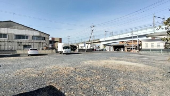 熊谷市広瀬　建築条件なし売地の外観