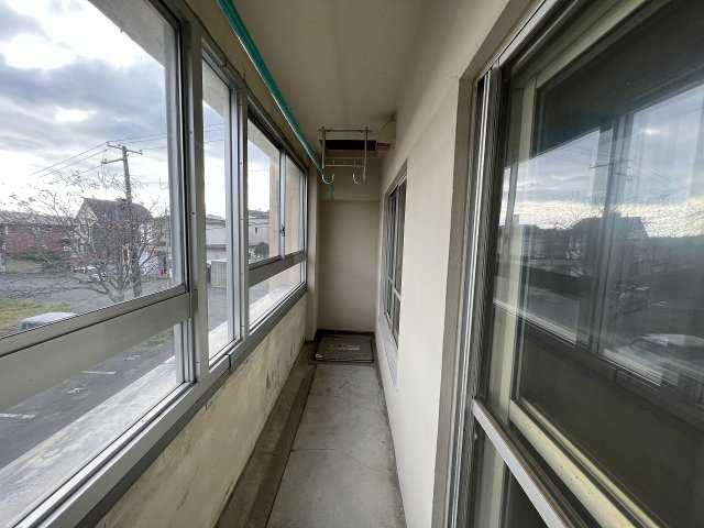 若草501マンションのバルコニー