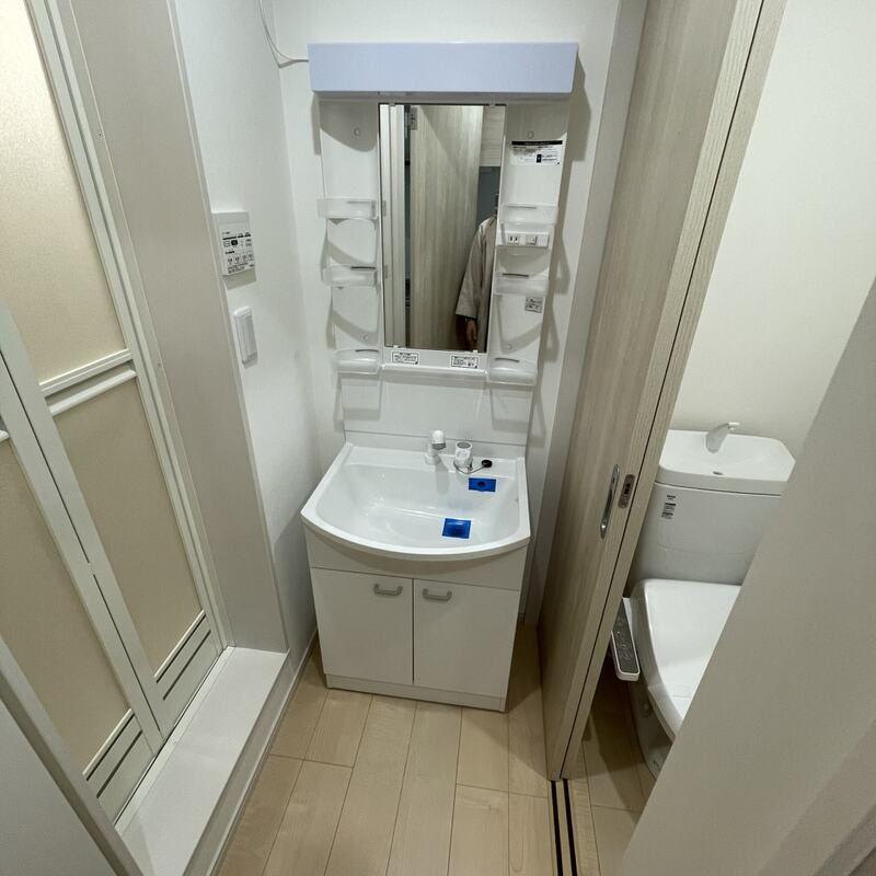 メルディア与野本町ⅡBの独立洗面台