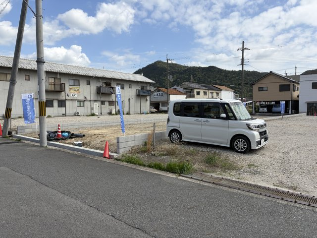 西脇市上野（区画整理地域内）の前面道路含む現地写真|お好みの建築業者で建築可能