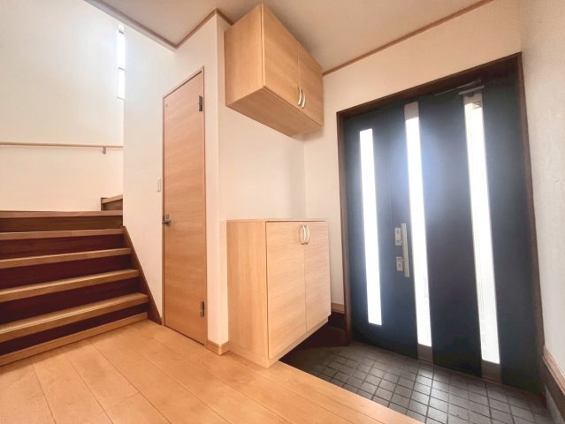 前橋市北代田町既存住宅の玄関