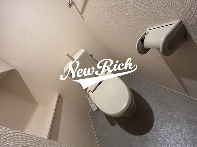 伊勢崎市連取町のアパートのトイレ