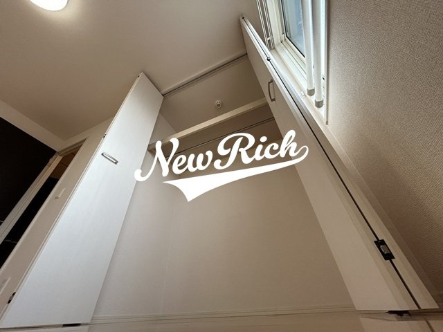 伊勢崎市連取町のアパートの収納