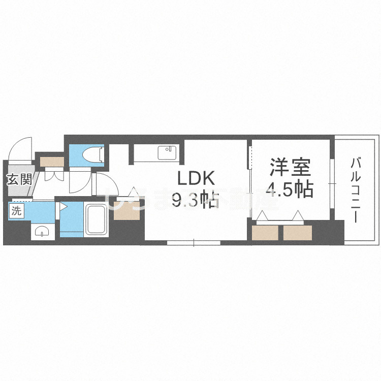 藤の邸　江戸堀の間取り