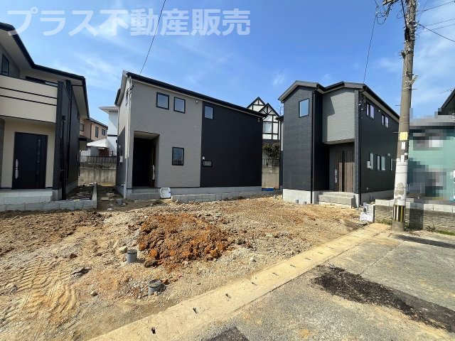 【外観】 | 福岡市西区野方2丁目4期　2号棟（全3棟）【仲介手数料無料・0円】 | まもなく完成。ご内覧は可能です。ご見学はプラス不動産販売にお任せ下さい。