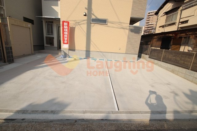 久留米市西町のアパートの駐車場|駐車スペースもあります