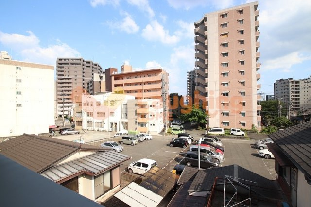 久留米市西町のアパートの展望