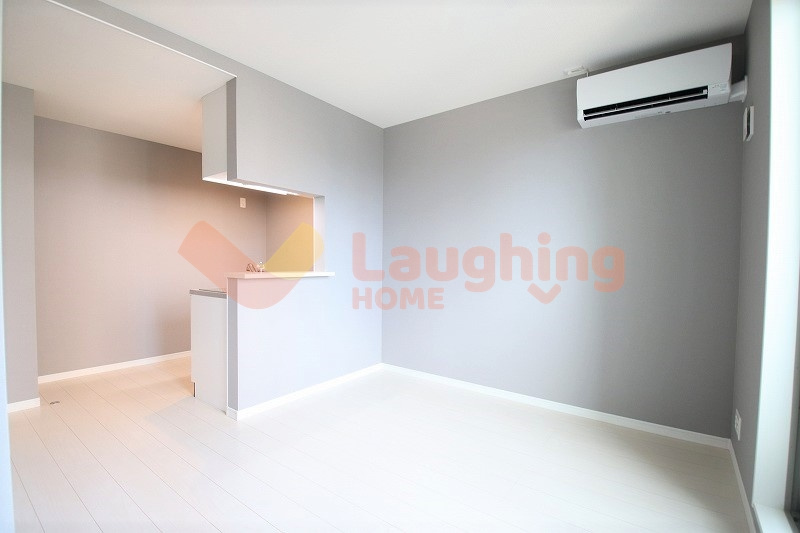 久留米市西町のアパートの居間・リビング|居間です